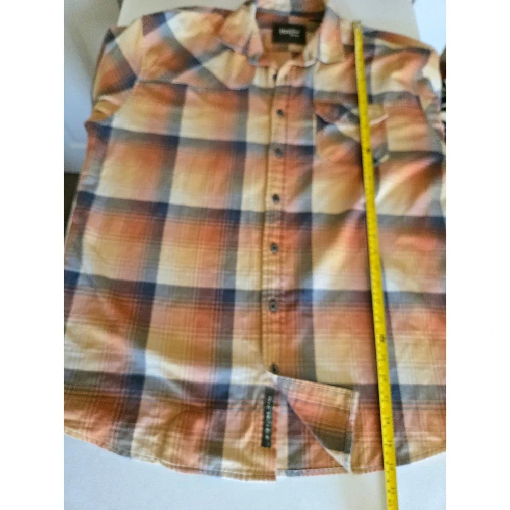 Howler Bros Mens XL Plaid Button Down Shirt Huckberry Harkers Flannel - Picture 8 of 9